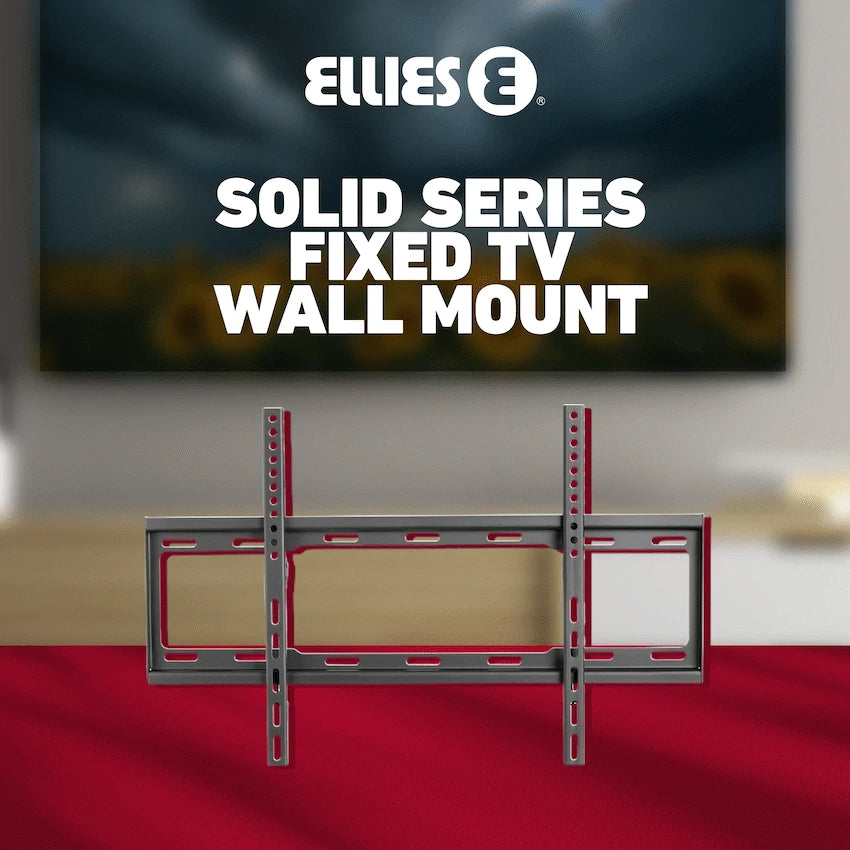 Ellies Solid series Fixed Tv Wall Mount For 37" - 70" TVs