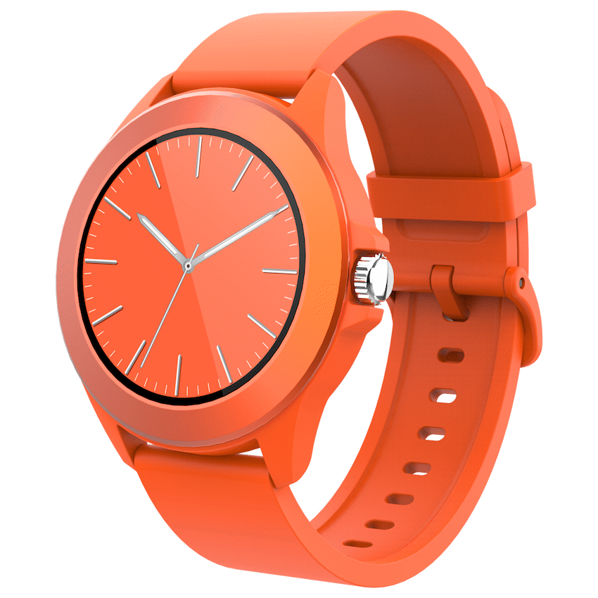 Volkano Splash Series Round Smartwatch - Orange