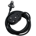 SWITCHED LIGHT DUTY Back-to-Back (BTB) EXTENSION LEADS 20M - BK