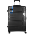Travelwize Tourer PP 75cm 4-wheel Spinner Luggage Black