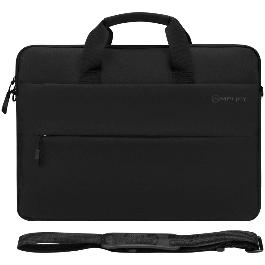 Amplify Cuba 15.6"" Laptop Shoulder Bag Black