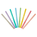 Frozen 8 Pastel Colour Fibre Markers Multi