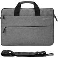 Amplify Cuba 15.6"" Laptop Shoulder Bag Grey