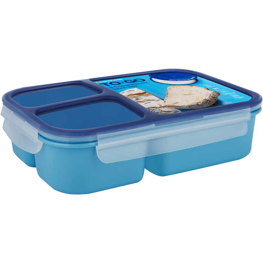 LocknLock To-Go lunch box 980ml blue ( Order in Qty of 6)