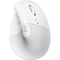 Logitech(R) Lift Vertical Ergonomic Mouse - Off-White/PALE GREY