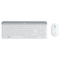 Logitech MK470 Slim Wireless Keyboard and Mouse Combo - Off White