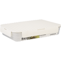 LocknLock Wave container 1.5lt white ( Order in Qty of 8)