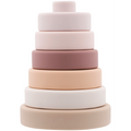 Echo Baby Silicone Stacking Rings - Sunset