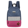 Volkano 3D Series 15.6"" Laptop Backpack - Navy/Burgundy