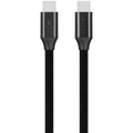 Volkano Weave Series Type-C to Type-C Cable (1.2m, 60w) - Black