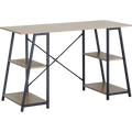 Everfurn Jordan Office Desk with 4 Shelves