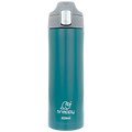 Snappy Flow Thermal Tumbler 420ml Teal ( Order in Qty of 6)