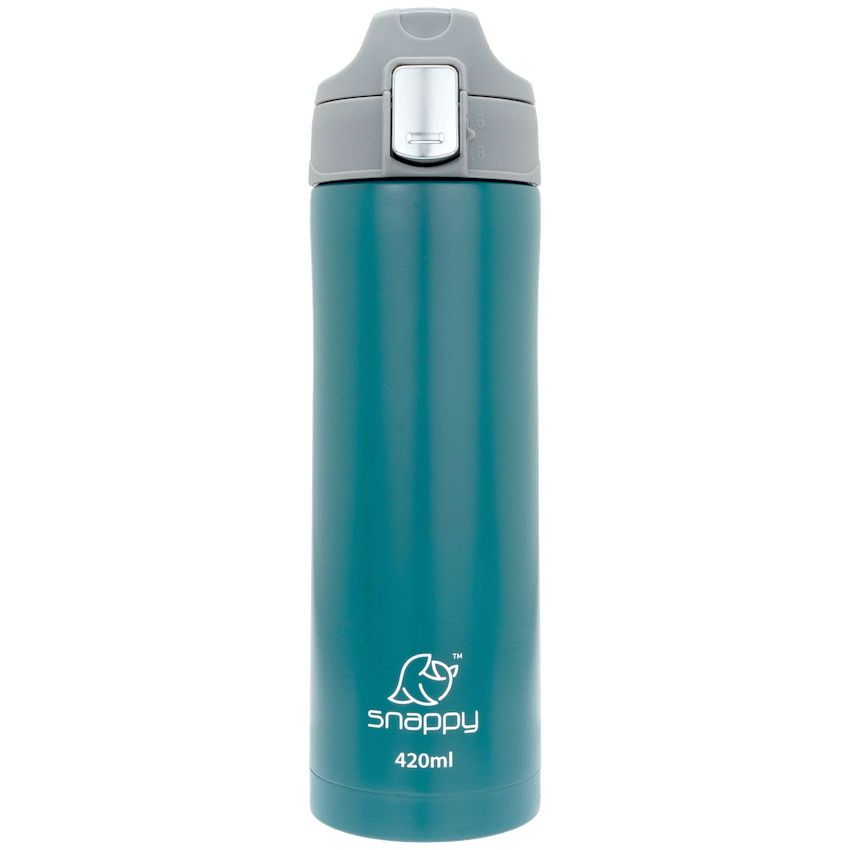 Snappy Flow Thermal Tumbler 420ml Teal ( Order in Qty of 6)