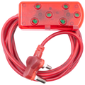 Ellies Side by Side Light Duty Extension Lead-3M - RD