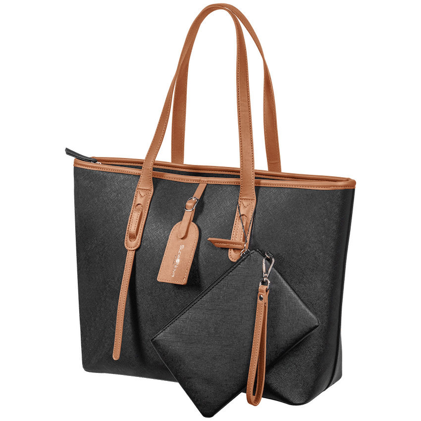 Supanova Elara Ladies 15.6"" Laptop Tote Bag Black