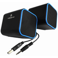 Volkano Diamond Series USB Speaker - Blue