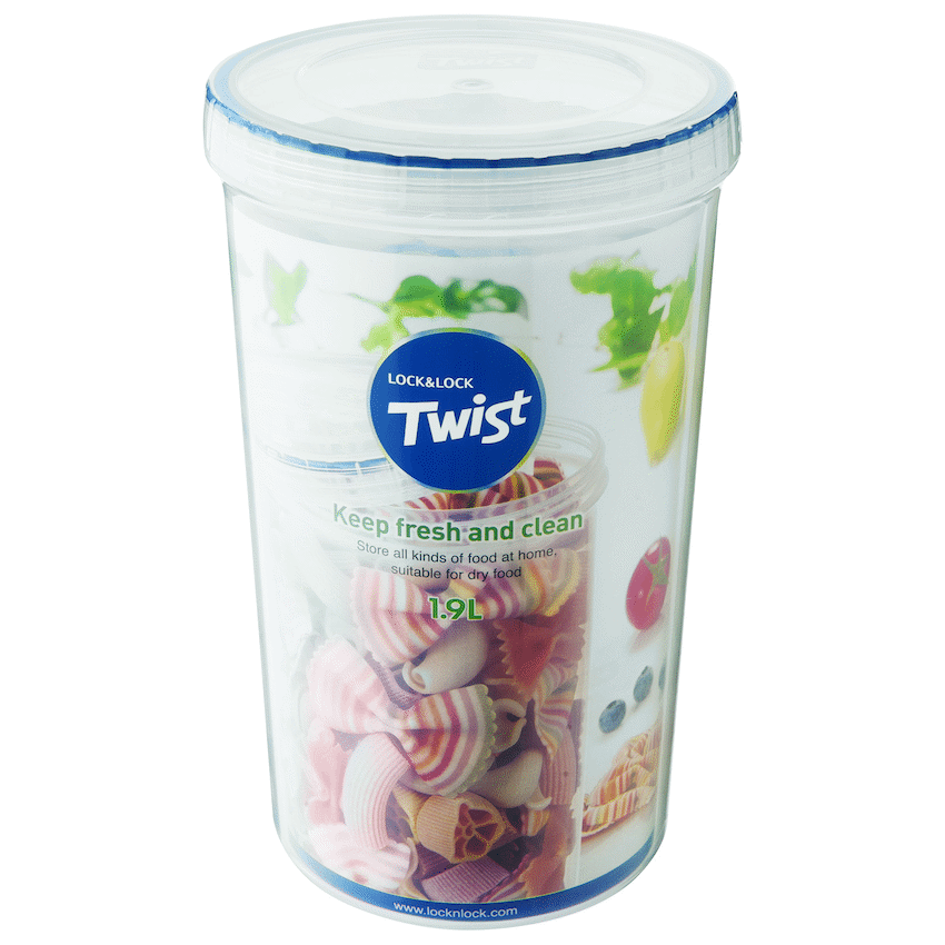 LocknLock Twist container 1.9lt ( Order in Qty of 2)