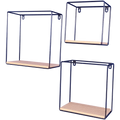 Everfurn Sarah Wall Shelves - Set of 3
