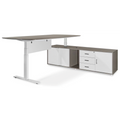 Everfurn Premium Miami Height Adjustable Desk Box 4 of 4