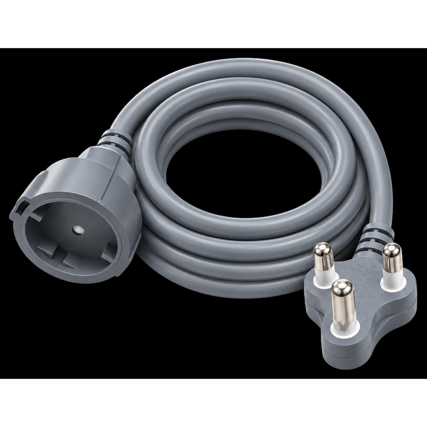 Ellies Industrial Duty 3M Extention Lead 16A - GR