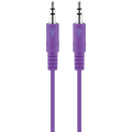Pro Bass Unite Series - Boxed Auxiliary Cable - Purple