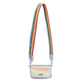 Quest Rainbow Cross Body Bag - Silver