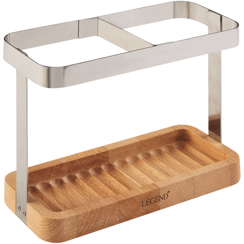 Legend Premium Beechwood utensil holder ( Order in Qty of 6)
