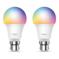TP-Link Tapo L530B (2-Pack) Smart Wi-Fi Light Bulb - Multicolour
