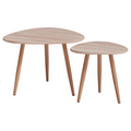 Everfurn Bohemian Nesting Coffee Tables - 2-Piece Set