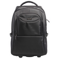 Kingsons Prime 15.6"" Laptop Trolley Backpack - Black
