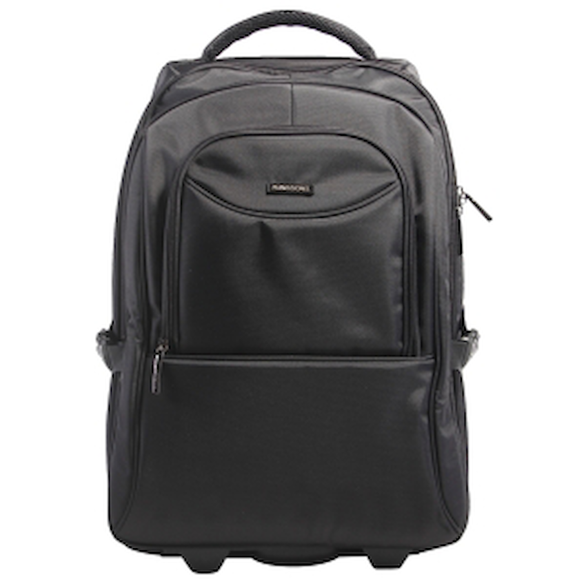 Kingsons Prime 15.6"" Laptop Trolley Backpack - Black