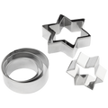 Kitchen Inspire Cookie Cutters Stars ( Order in Qty of 6)