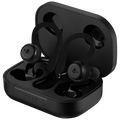 Volkano Momentum Series IPX7 Sports Hook TWS Earphones + Charging Case - Black