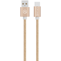 Bounce Cord Series Braided Micro USB Cable 2m - Champagne Gold