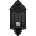 Ellies Forge Series - AC Wall Light - Aluminium + Glass - E27 Base -BK