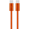 Volkano Weave Series 60w USB C to USB C 1.2m-Orange