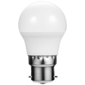 Switched 5w Golfball LED Light Bulb B22 - Warm White