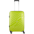 Travelwize Java PP 4-Wheel Spinner 65cm Luggage - Lime