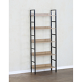 Everfurn Ethan Bookshelf - Oak