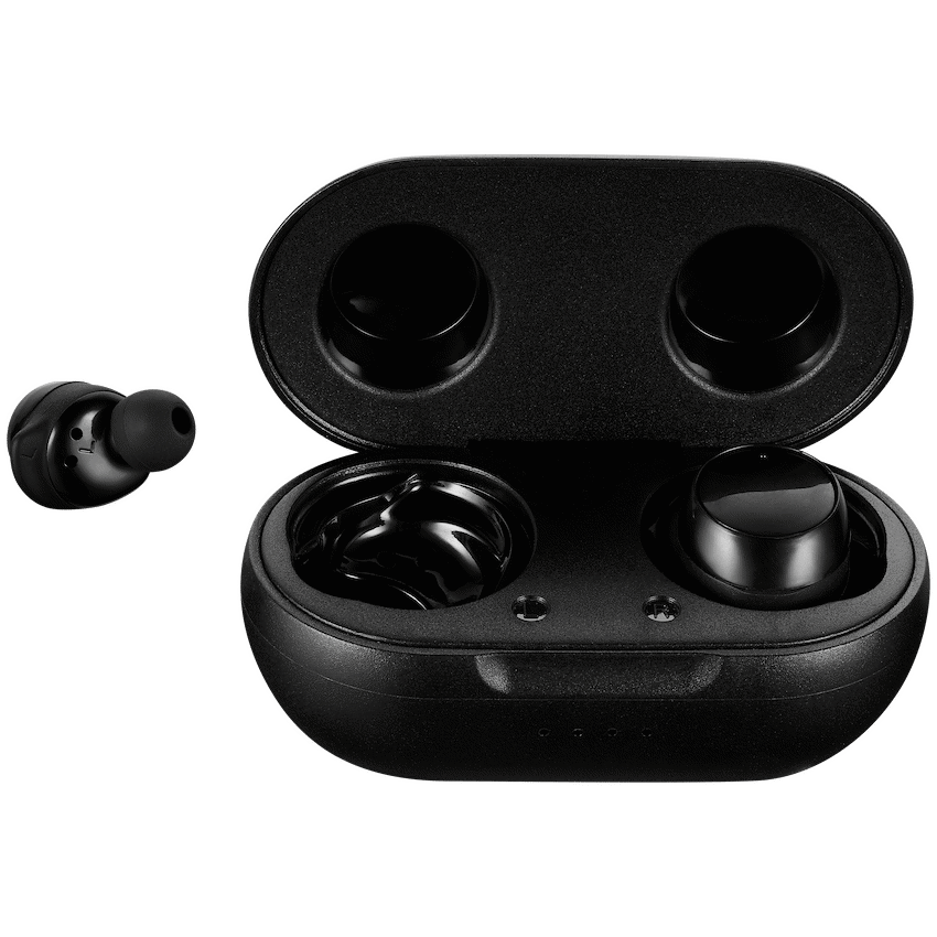 Volkano Pisces Series TWS Earphones + Charging Case - Black