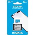 Kioxia 32GB Micro SDHC- UHS-1 Read 100MBs CL10