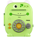 Volkano Kids Frog Series Money Saving Vault - Green