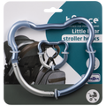 Bounce Stroller Hook 2pk Bear Blue