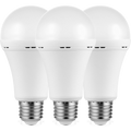 Switched 5w A60 Rechargeable E27 LED Light Bulb WW - 3 Pack