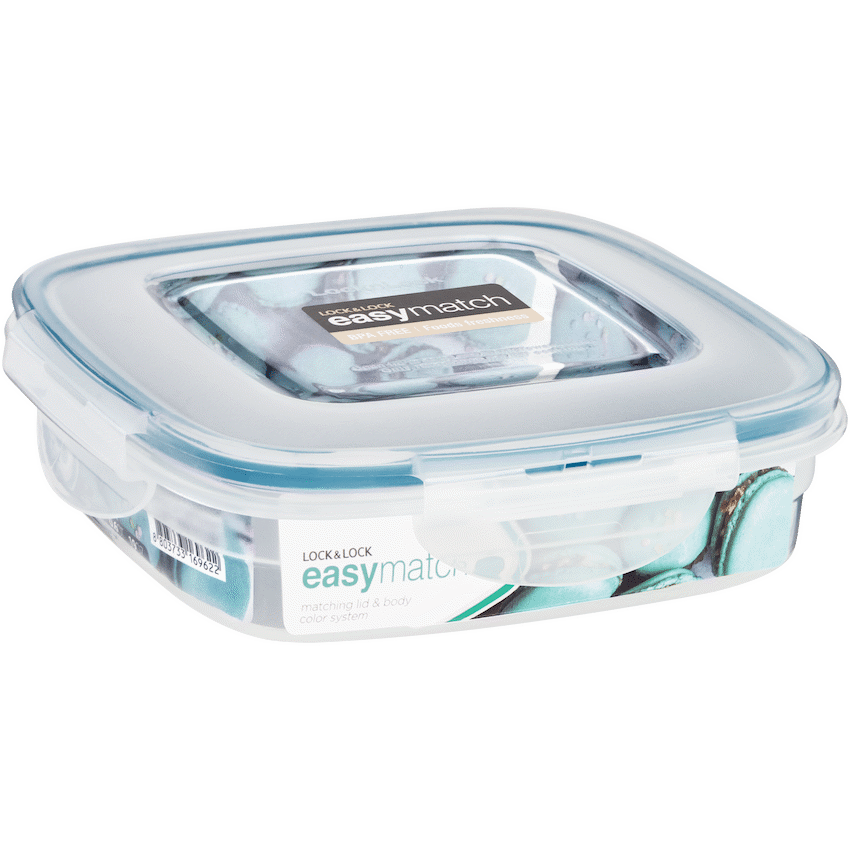 LocknLock Easy Match square 550ml ( Order in Qty of 3)