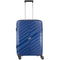 Travelwize Java PP 4-Wheel Spinner 65cm Luggage - Azure