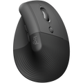 Logitech(R) Lift Vertical Ergonomic Mouse - Graphite / BLACK