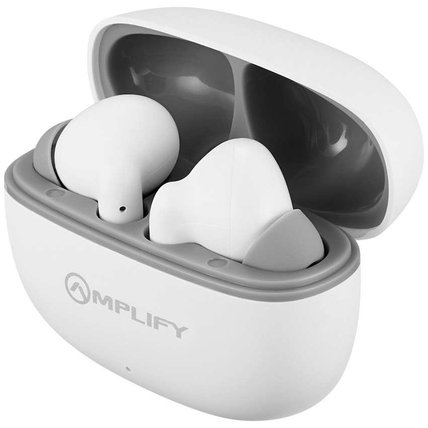 Amplify VoltKit 2 Series TWS Earphones & 35W Dual Wall Charger - White