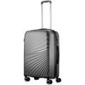 Travelwize Quartz PP 55cm 4-Wheel Spinner Luggage - Silver