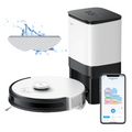 TP-Link Tapo RV30 Plus LIDAR Vacuum, Mop, Auto Empty, Gyroscope, 5000 mAh, 400 ml, 4L dust bag